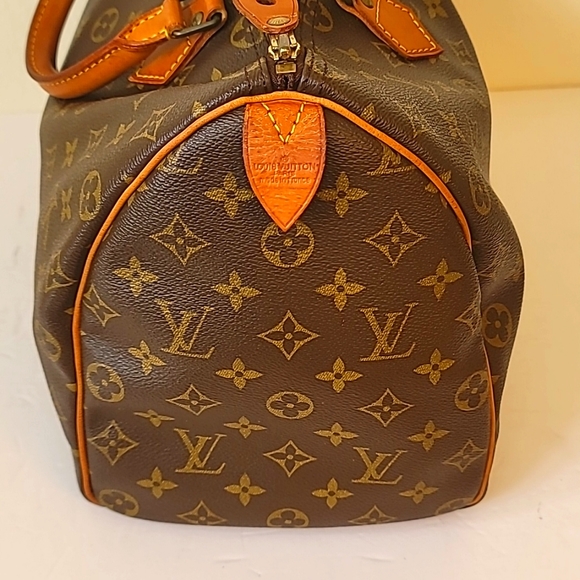 ‼️SOLD‼️SPEEDY 35 | LOUIS VUITTON| TOTE | BOSTON | M41524 Monogram 💯 Authentic! - Picture 5 of 17